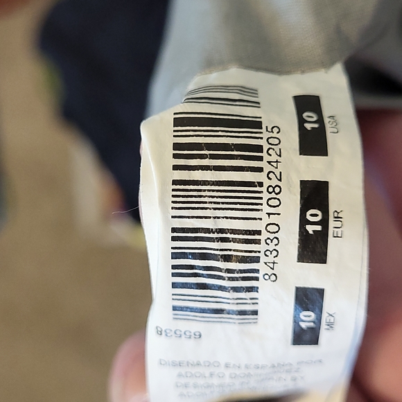 Adolfo Dominguez Gray Zipper Cropped Linen Jacket Size 10 - Picture 9 of 12